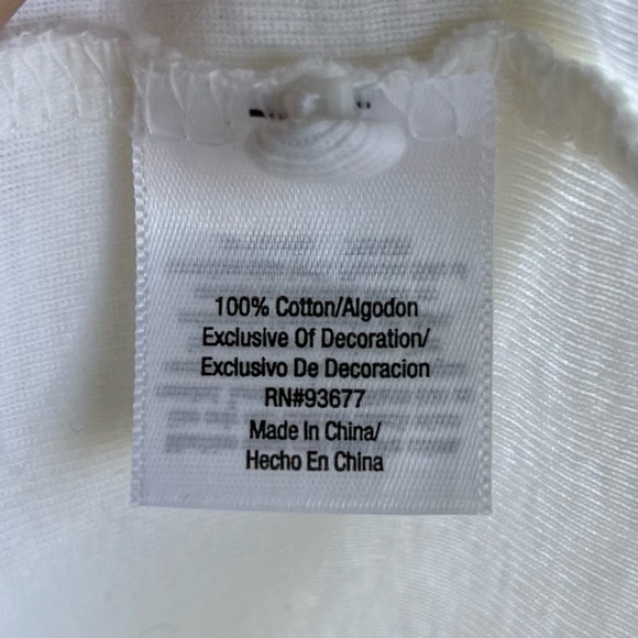 •St. John’s Bay• NWT Lace Detail Knit Peasant Top - XL - Picture 6 of 9